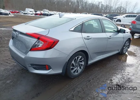 2018 Honda Civic Ex z USA, uszkodzony, nr VIN 19XFC2F76JE027486